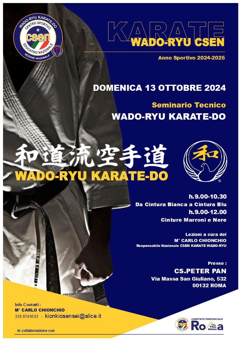 stage karate wado ryu