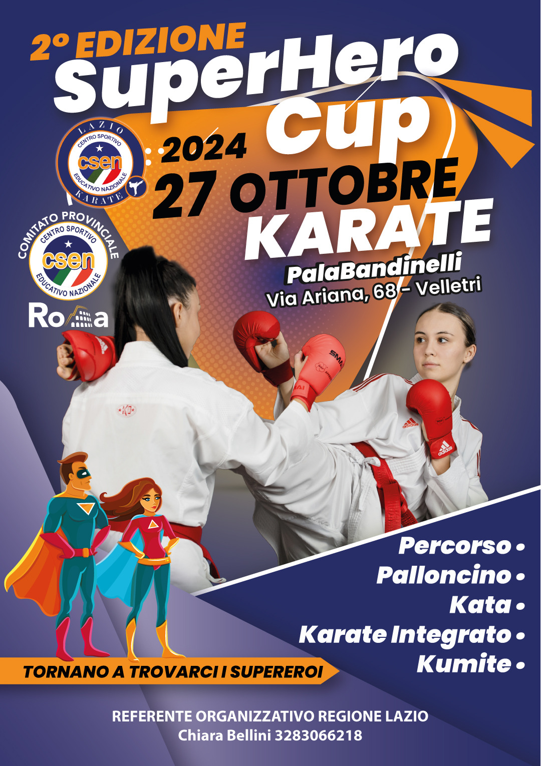 gara di karate super hero cup